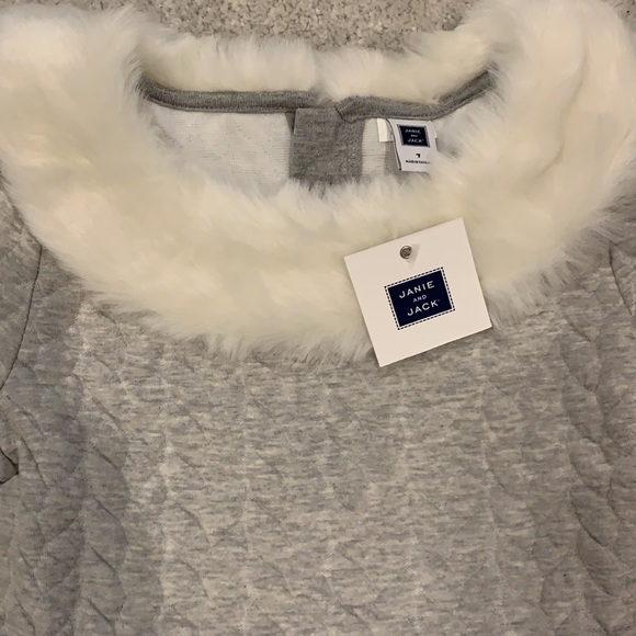 NEW Janie and Jack Quilted Dress - Picture 3 of 5